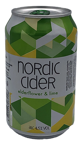 Nordic Cider Elderflower & Lime