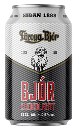 Föroya Bjór alkóhólfrír < 0,5%